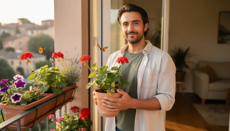 Come spostare le piante da balcone all’interno senza farle soffrire lo shock termico