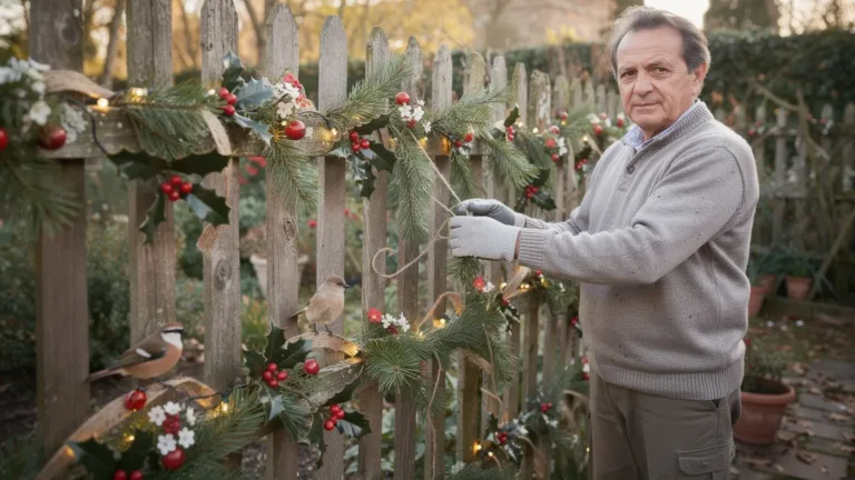Idee semplici per decorare il giardino a Natale senza complicazioni