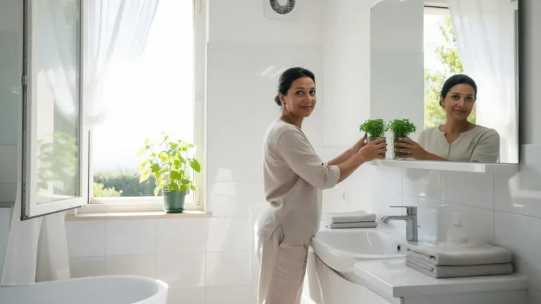 Il gesto quotidiano che mantiene il bagno fresco più a lungo