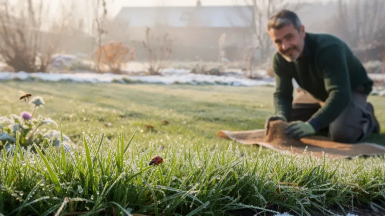 Il modo più semplice per mantenere il prato verde nei mesi freddi