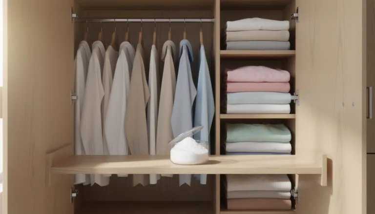 Il trucco del sale grosso che elimina l’umidità dagli armadi e protegge i tuoi vestiti dalla muffa