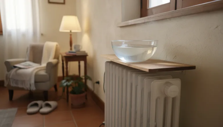 Perché dovresti mettere una ciotola d’acqua vicino ai termosifoni e come questo gesto cambierà l’aria di casa tua