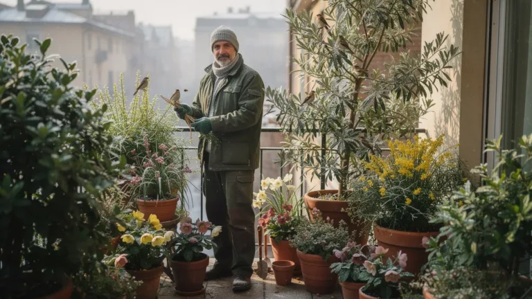 Un balcone verde anche in inverno: ecco come riescono davvero