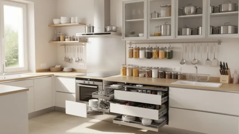 Una cucina organizzata che ti fa risparmiare tempo ogni giorno